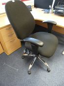 *Executive Swivel Chair on Chrome Frame