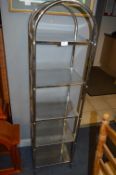 Chrome Five Height Shelf Unit
