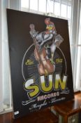 Large Painting on Canvas - Sun Records