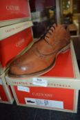Catesby Gents Tan Leather Brogues Size:10