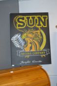 Large Painting on Canvas - Sun Record Company sign