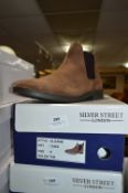 Silver Street of London Gents Tan Suede Leather An