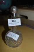 Hallmarked Silver Topped Scent Bottle