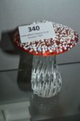 J. Ditchfield Glassform Mushroom Paperweight