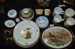 Pottery Commemorative Mugs, Decorative Wall Plates