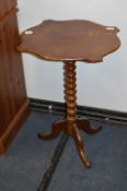 Mahogany Bobbin Turned Occasional Table