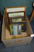 Box of Small Framed Prints