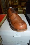 Catesby Gents Tan Leather Brogues Size:6