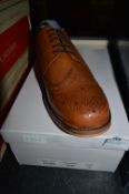 Catesby Gents Tan Leather Brogues Size:10