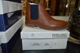 Silver Street of London Gents Brown Ankle Boots Si