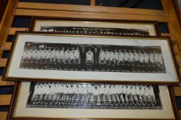 Set of Three Large Photo Prints - British Rugby Le