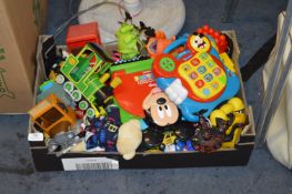 Box Containing Various Children's Toys
