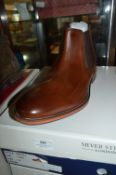 Silver Street of London Gents Argyll Brown Leather