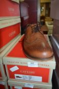 Catesby Gents Tan Leather Brogues Size:10