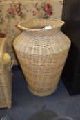 Cane Linen Basket