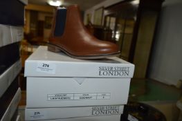 Silver Street of London Gents Brown Ankle Boots Si