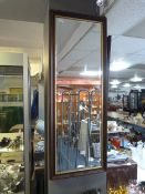 Framed Rectangular Bevelled Edge Wall Mirror