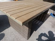 *Dark Brown Borneo Table