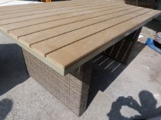 *Dark Brown Borneo Table