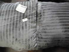 *Dobby Striped Cushion 2pk