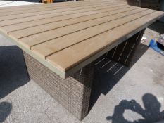 *Dark Brown Borneo Table