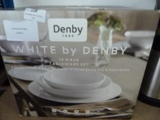 *Denby White 16pce
