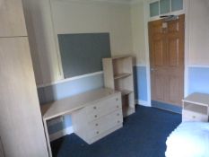 *Contents of Room 18; Single Bed with Matress, Bed