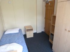 *Contents of Bedroom; Single Bed with Mattress, Be