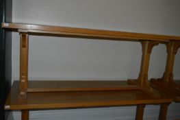 *Light Oak Refectory Table 32