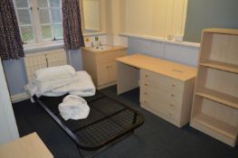 *Contents of Room 11; Metal Bed Base, Bedside Cabi