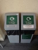 *Two Mixed Recycling Bins