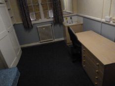 *Contents of Room 25A; Single Bed with Mattress, B