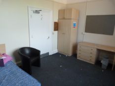 *Contents of Room B Main House; Single Bed with Ma