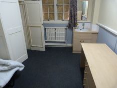 *Contents of Room 7A; Single Bed Frame, Bedside Ca