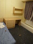 *Contents of Room 102A; Single Bed with Mattres