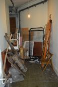 *Contents of E010 Including Pine Tables, Step Ladd
