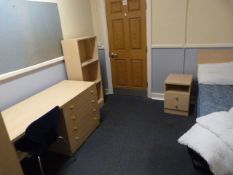 *Contents of Room 9A; Single Bed with Mattress, Be