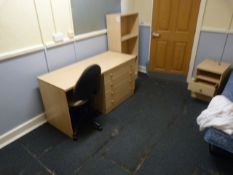 *Contents of Room 19A; Single Bed with Mattress, B