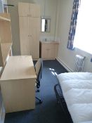 *Contents of Room 90A; Single Bed with Mattress, B