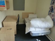*Contents of Room 86A; Single Bed with Mattress, B