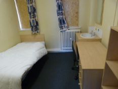 *Contents of Room 87A; Single Bed with Mattress, V