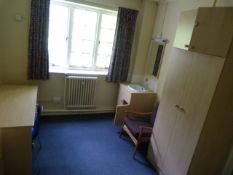 *Contents of Room 77; Single Bed with Matress, Bed