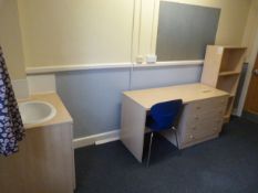 *Contents of Room 15; Single Bed with Matress, Bed