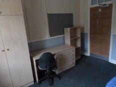 *Contents of Room 42; Single Bed with Mattress, Be