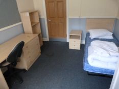 *Contents of Room 58; Single Bed with Mattress, Be