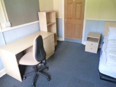 *Contents of Room 53; Single Bed with Mattress, Be