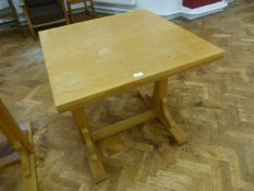 *Single Light Oak Table