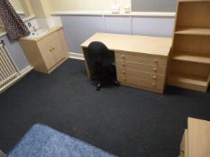 *Contents of Room 23A; Single Bed with Mattress, B