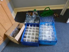 *Quantity of Assorted Glassware