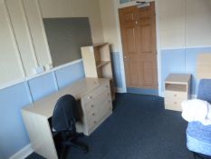 Contents of Room 20A; Single Bed with Mattress, Be